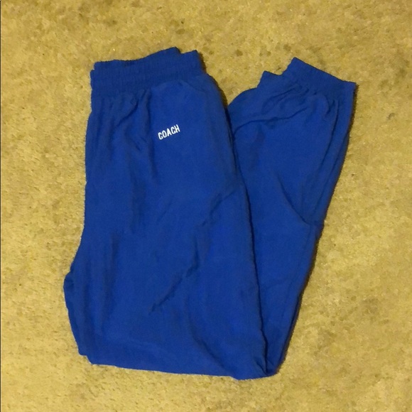Royal blue windbreaker pants Clearance